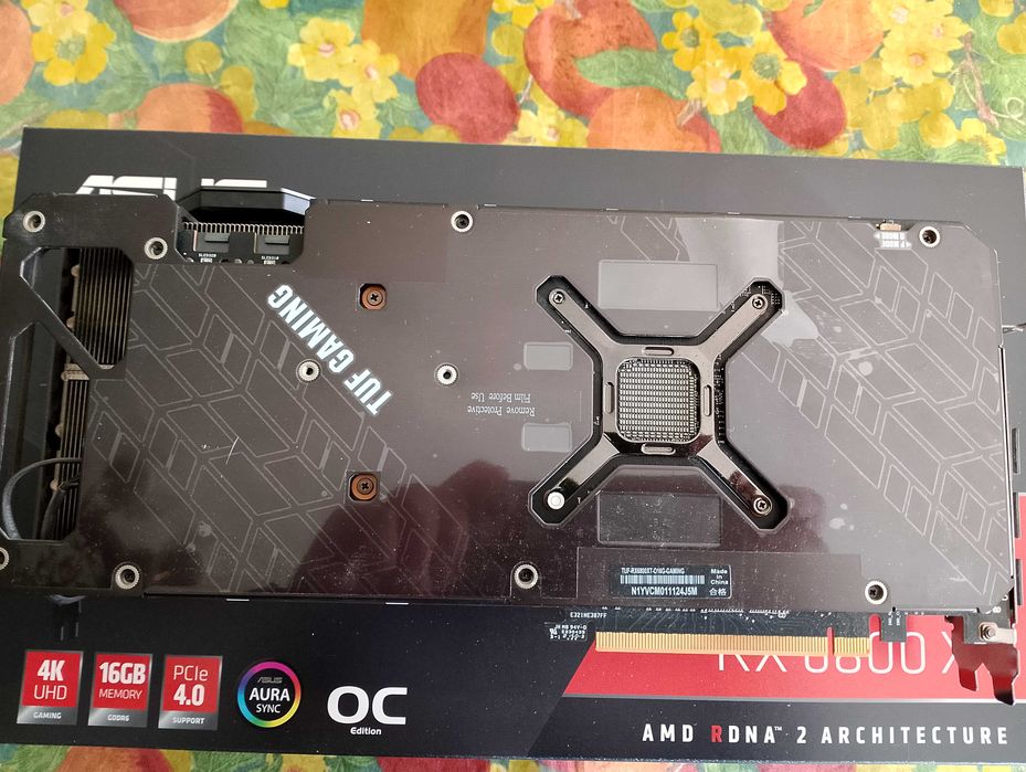 Видео карта ASUS AMD RX6800XT 16 gb ,TUF Gaming OC Edition