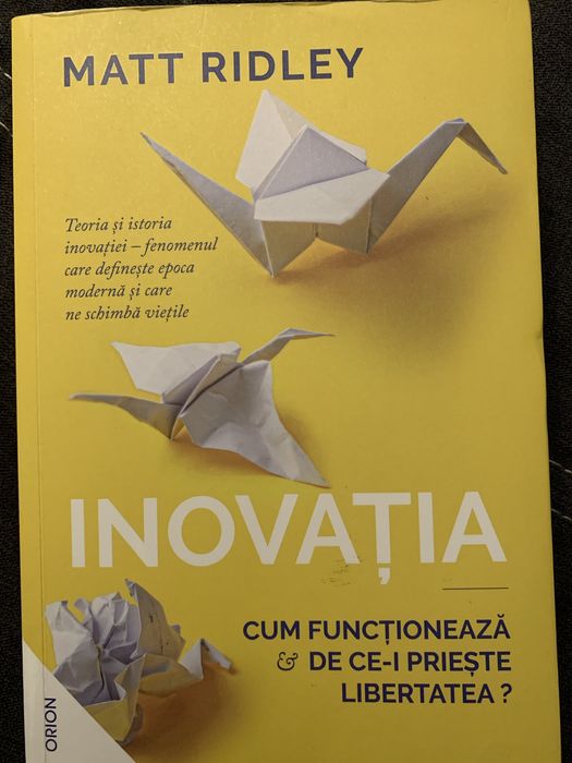 Carte Inovatia - Matt Ridley
