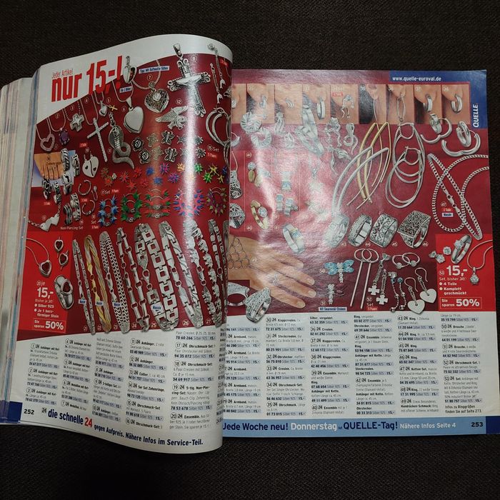 Списание quelle 2005