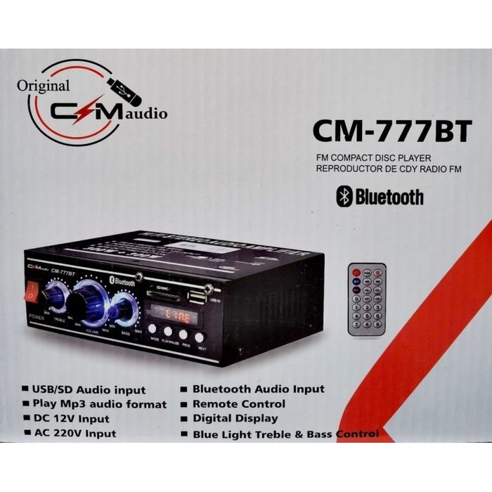 ***ПРОМОЦИЯ*** Усилвател / Домашен усилвател,Модел:CM-777BT 300W