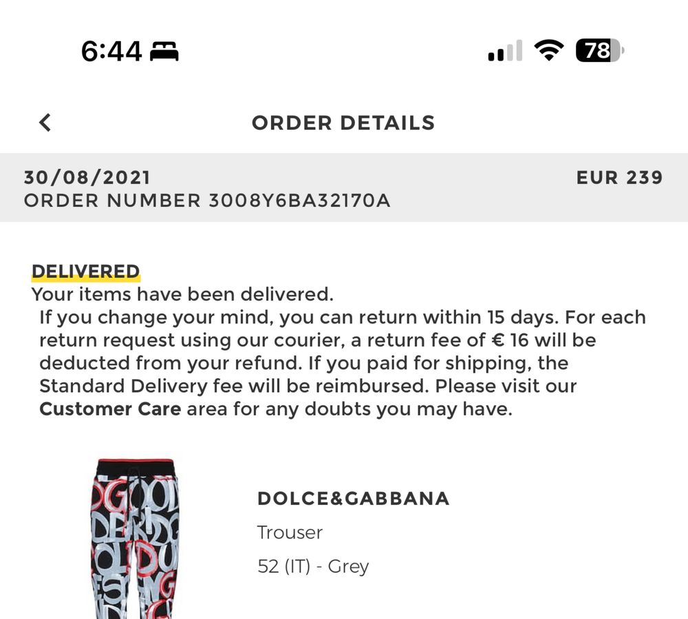 Спортен панталон на Dolce&Gabbana