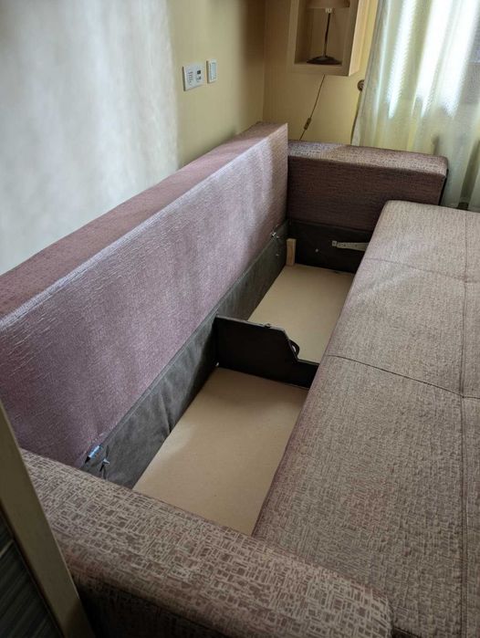 Canapea extensibila si dulap