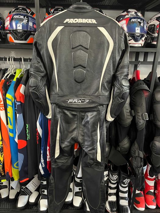 Kожен мото екип PROBIKER PRX- ,2 части 50-M,всички протектори