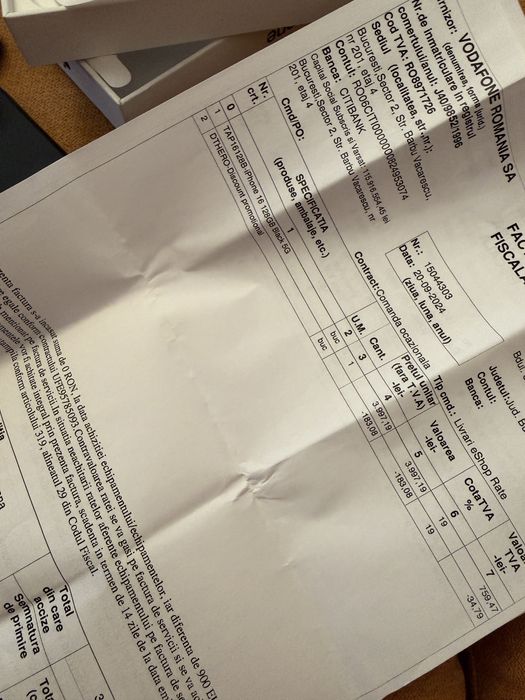 Iphone 16, 128 gb, in garantie.