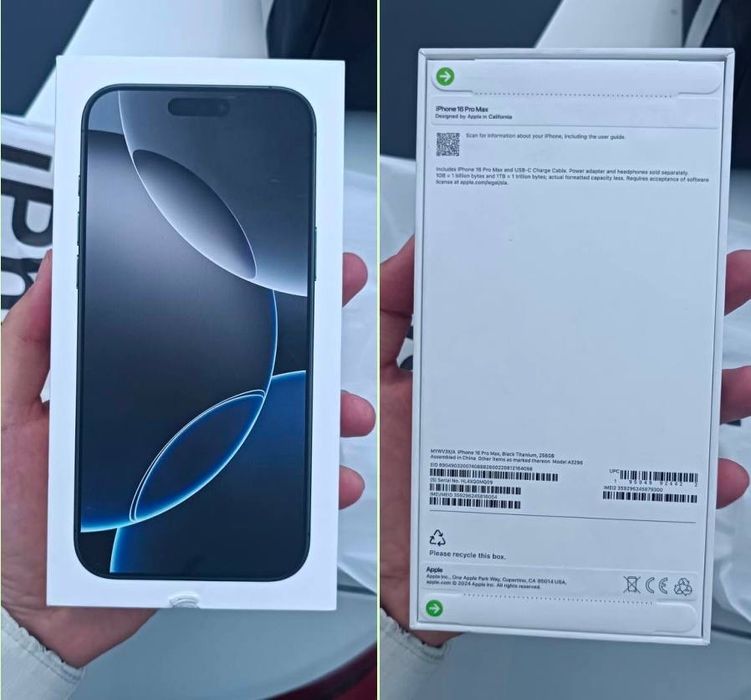 Srochna ! ! ! Iphone 16 Pro Max 256 Gb