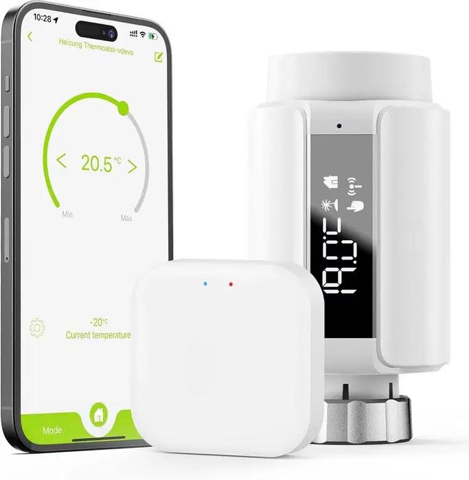 Смарт WiFi термоглава за радиатор, различни видове - комплект 2 броя