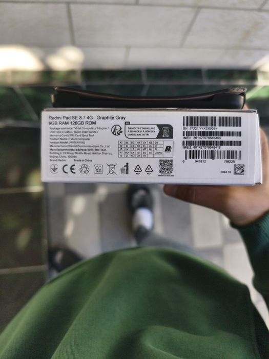 Продам Xiaomi pad se 8.7 дюймовый 6/128 ГБ почти новый