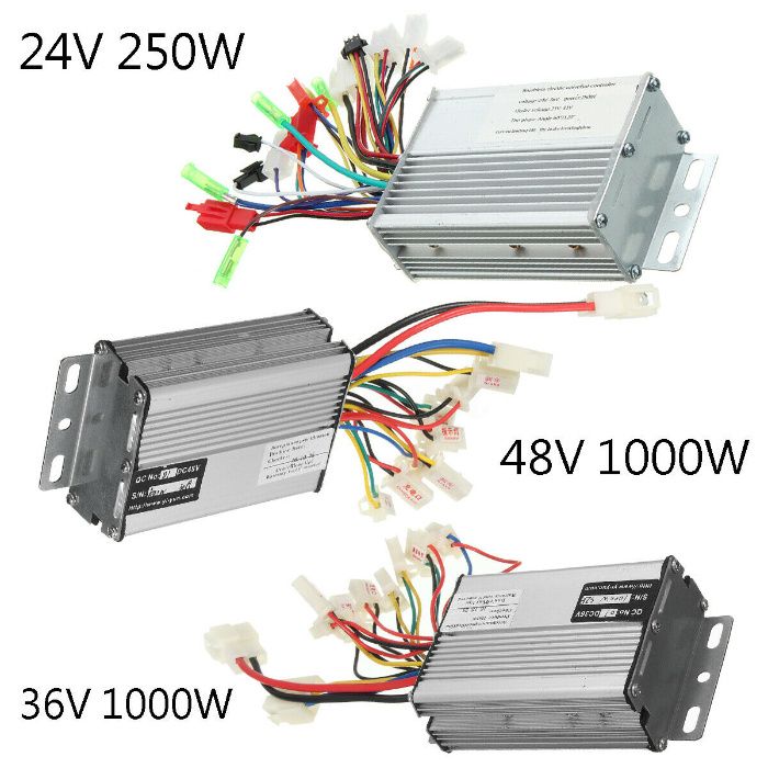 Controler bicicleta electrica /scuter 24V/250W/500W/36V/500W Noi!