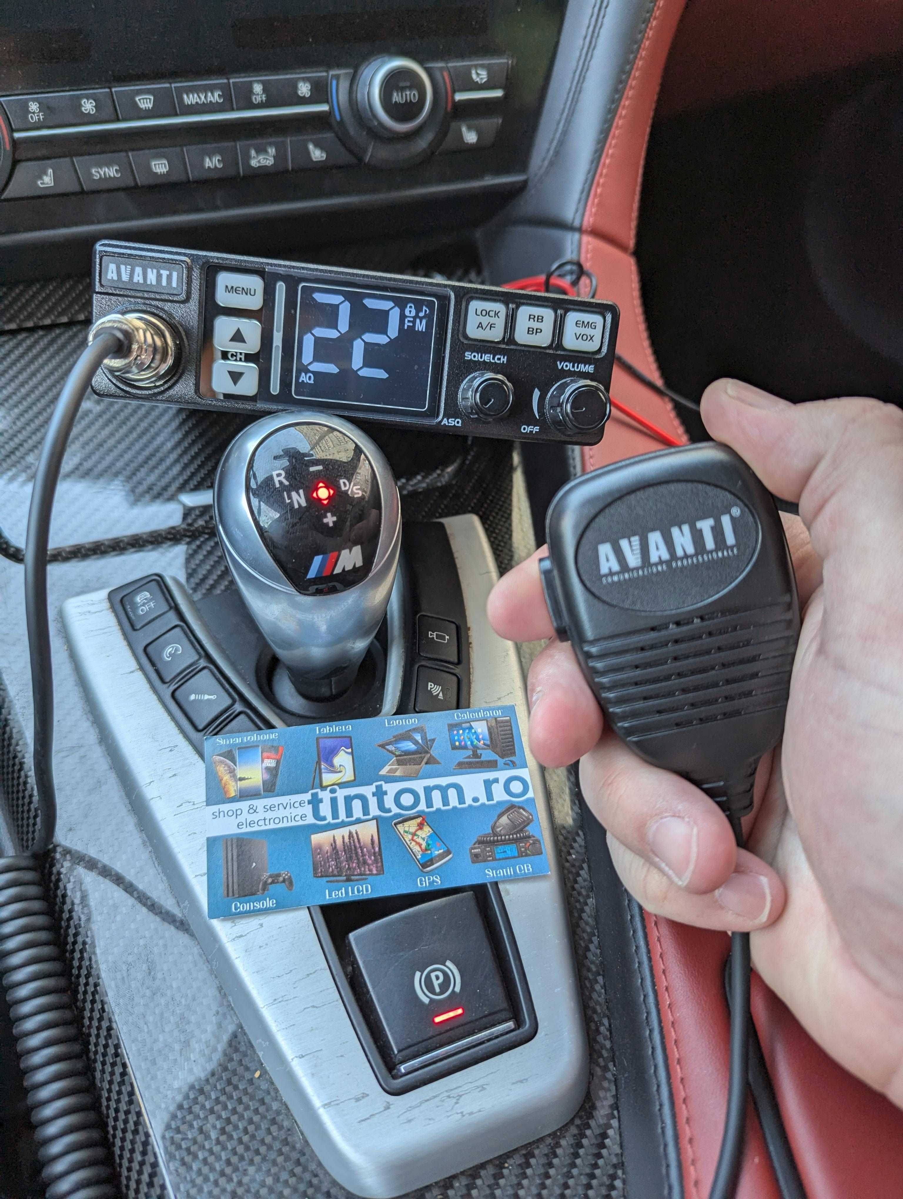 Statie Radio CB Avanti LUCA Autosquelch * Editie noua 2025 *