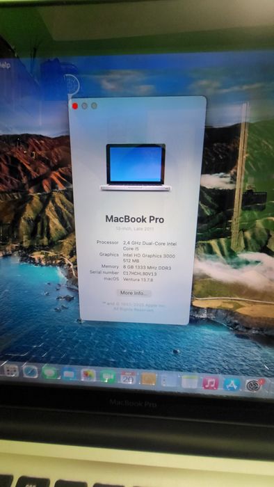 Macbook Pro 2011
