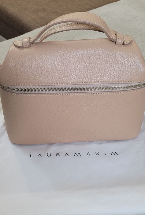 Geanta Laura Maxim, Minimal maxi, bej