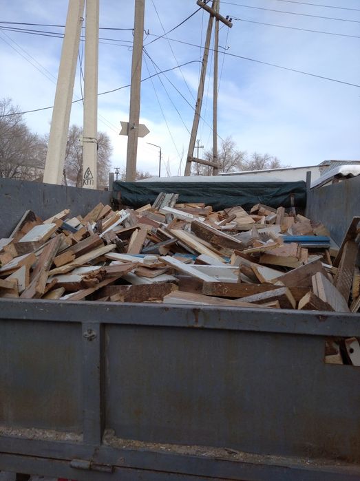 Дрова кубами, пиленные