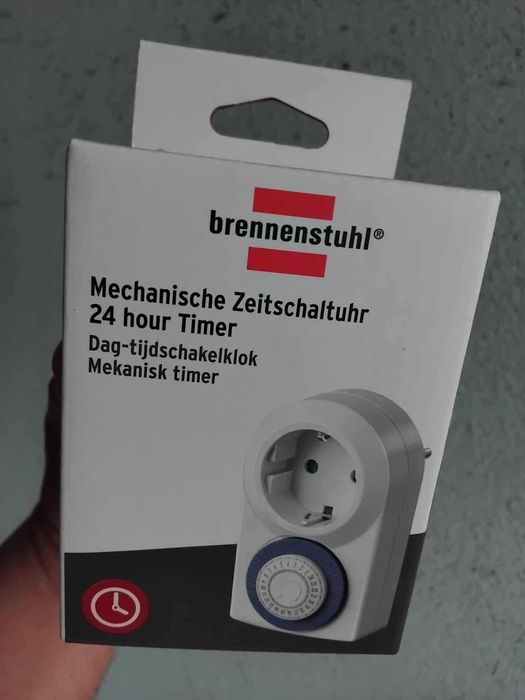 Vand priza programabila mecanica 24 ore ,  Brennenstuhl,  nefolosita.