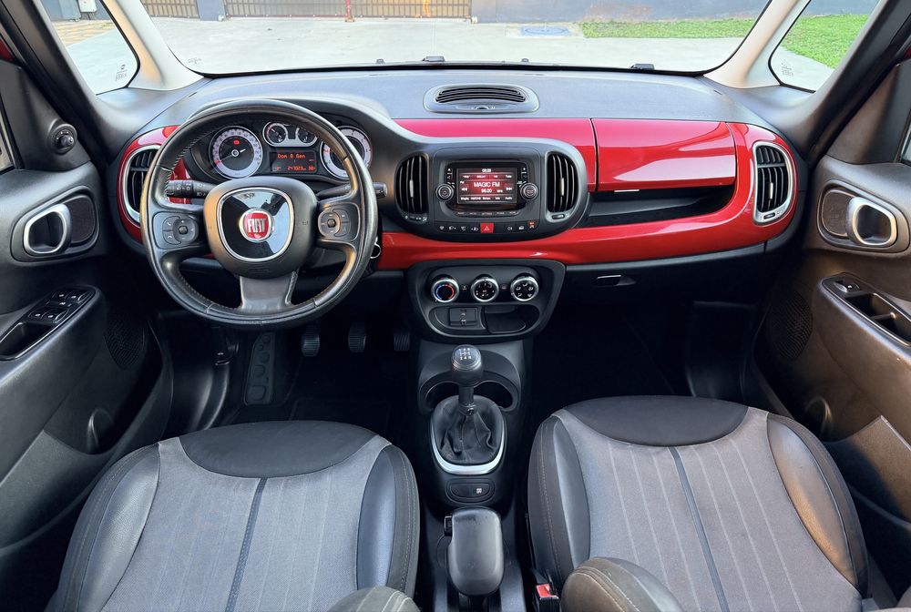 Fiat 500 L 1.3Diesel Euro 5 85 CP FIRE RED