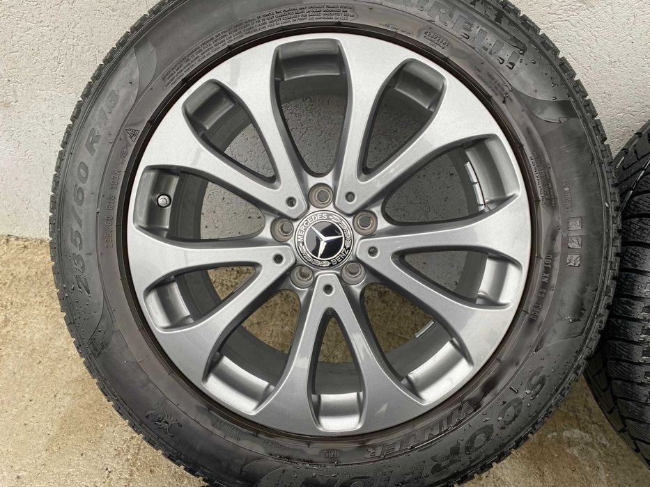 Jante originale Mercedes 18 cu anvelope de iarna