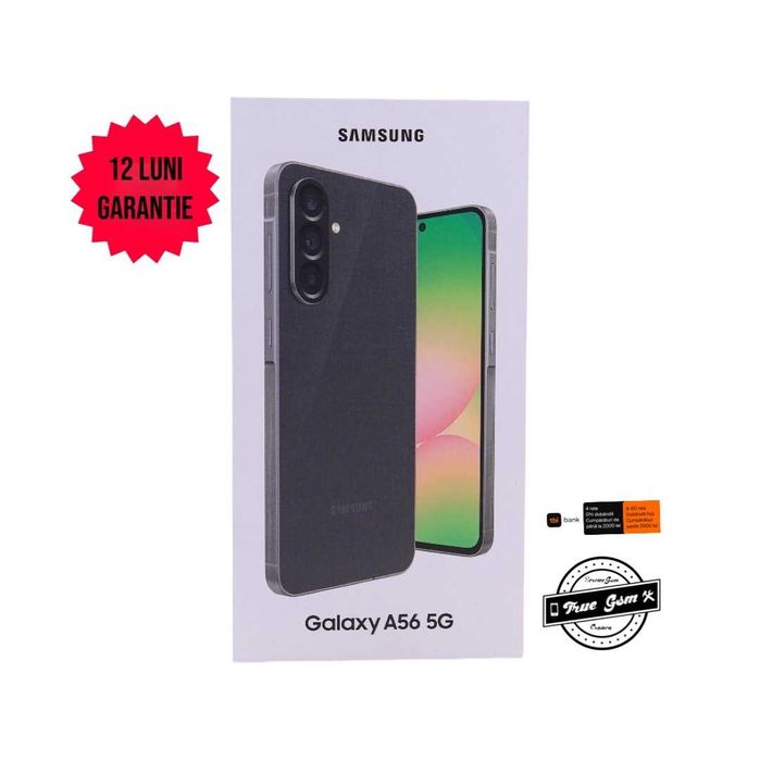 Samsung Galaxy A56 128GB Awesome Graphite - GARANTIE 12 LUNI | TrueGSM