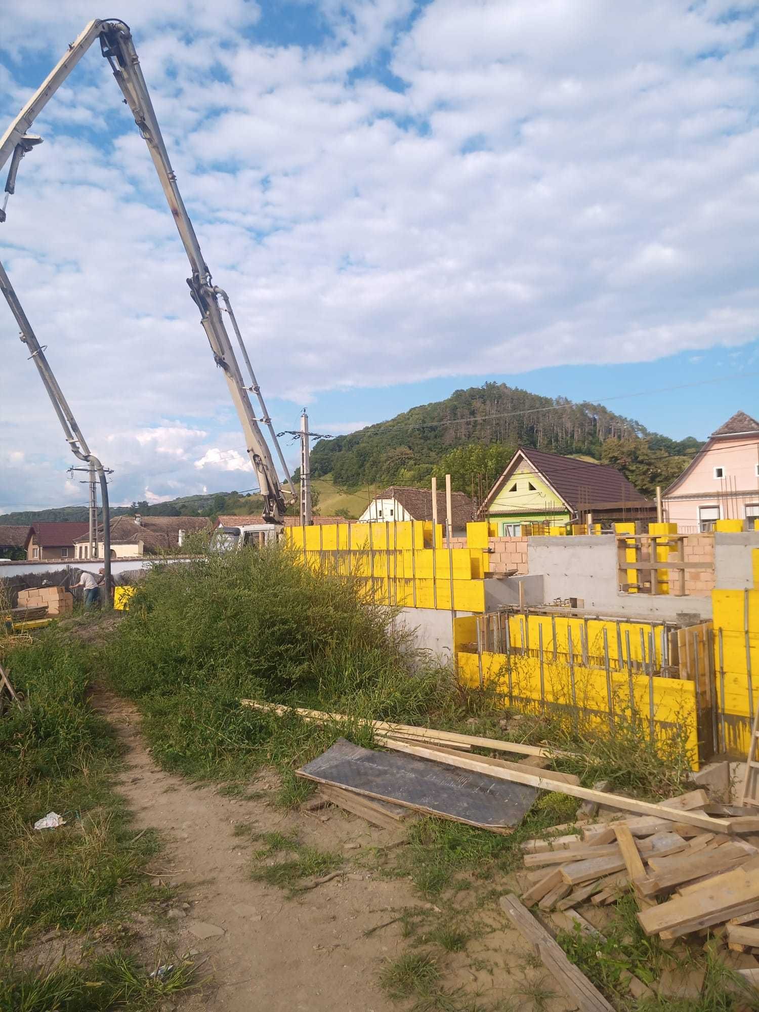Inchirieri Sistem de cofrat gard, cofraje tip Doka