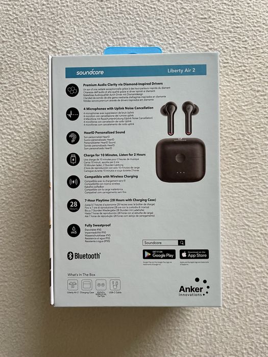 Casti Anker True-Wireless Earbuds