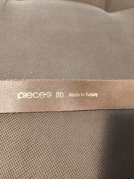 Curea piele naturala Pieces 80