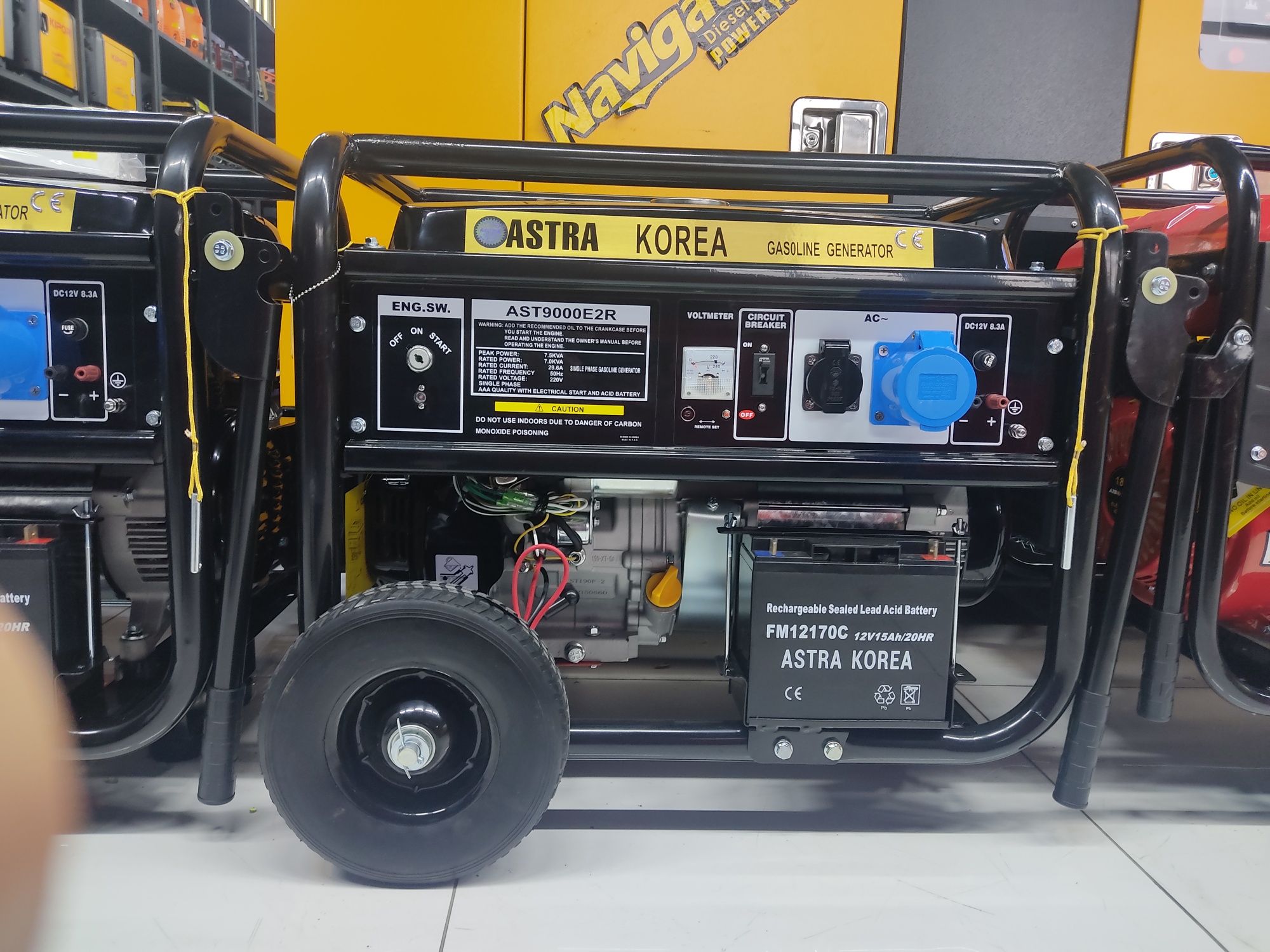 Generator Astra Korea 7.5 Kw Benzin