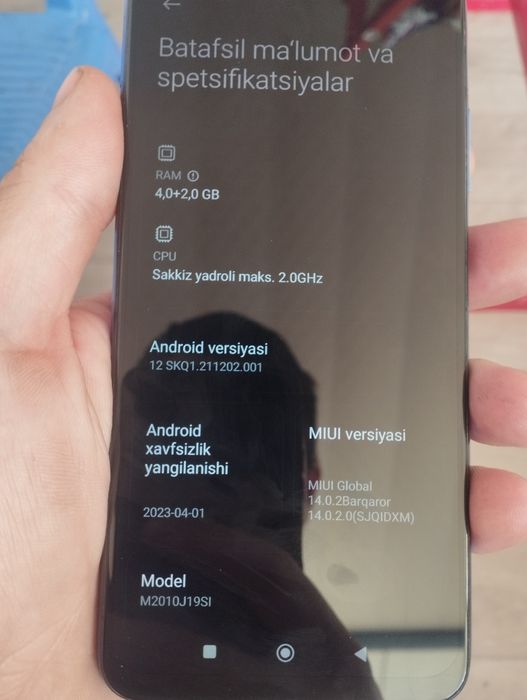 Redmi 9T sotiladi