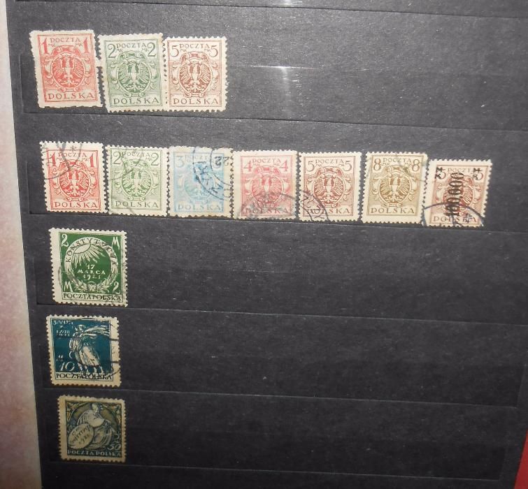 Clasor cu timbre vechi nr.78 Polonia
