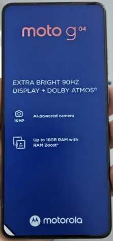 Motorola Moto G04 16gb ram (8+8), 128gb rom ,90hz, dual  nou nefolosit