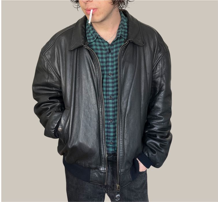 Geaca levi’s piele naturala vintage marimea L