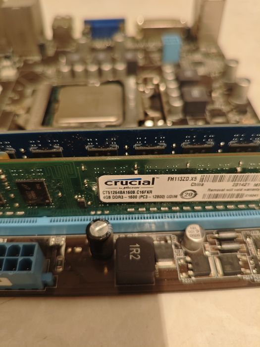 Комплект DDR3 Pentium Asus P8H61-MX