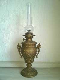 Голяма старинна барокова газена - газова лампа - MATADOR