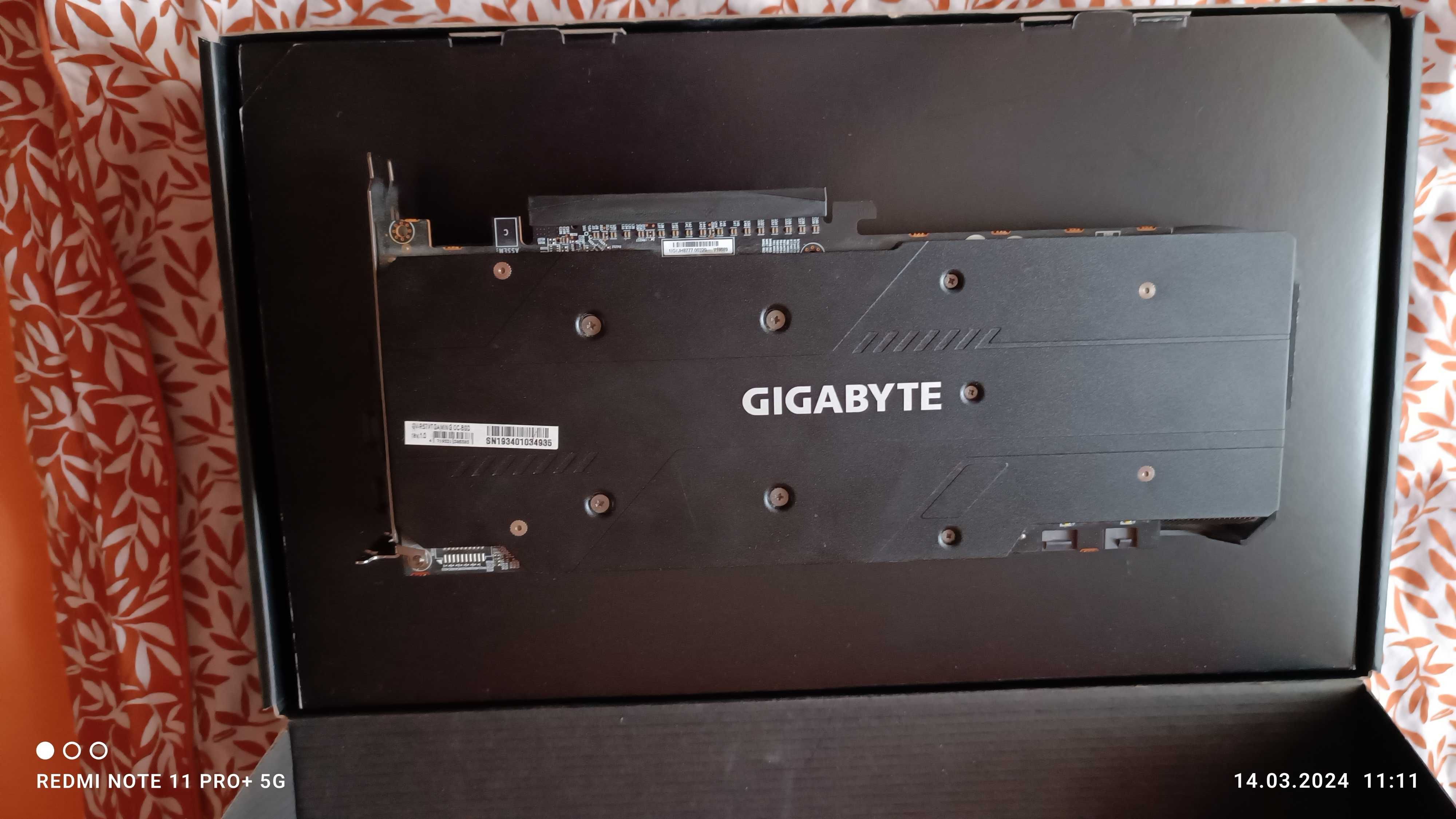 Placa video GIGABYTE Radeon RX 5700 XT GAMING OC 8GB GDDR6 256-bit