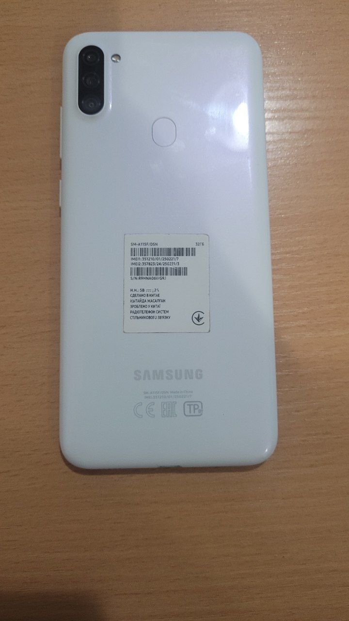 Samsung A 11 oq rangi