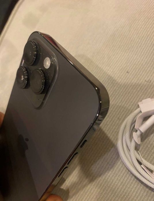 Като Нов!!! Apple iPhone 14 Pro Max /512GB/Space Black/100% Батерия