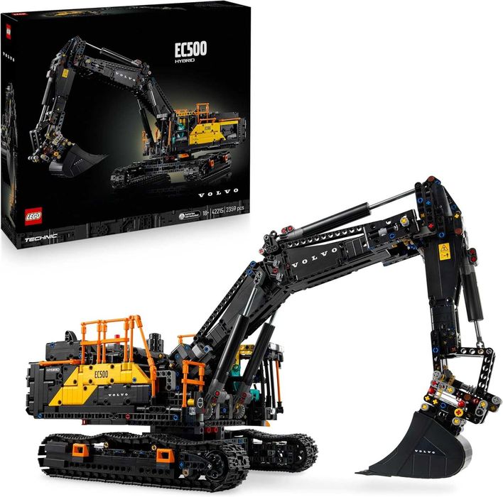 Конструктор LEGO Technic Volvo EC500 Hybrid Excavator! Оригинал LEGO!