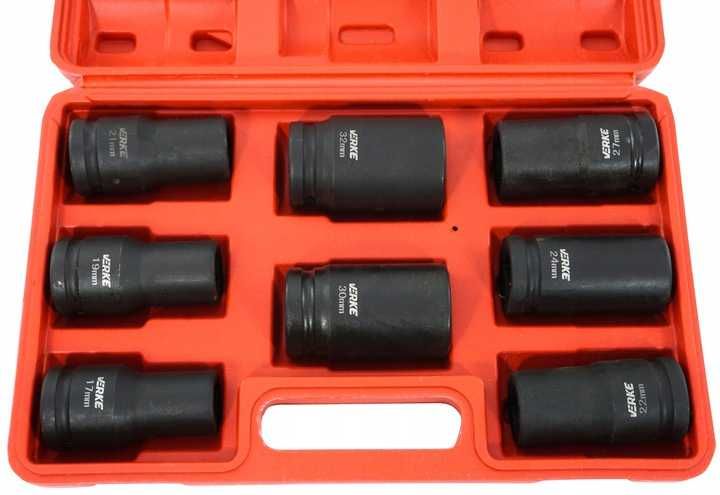 Trusa chei tubulare de forta impact ¾ 17-32mm intarite CR-Mo (V39471)