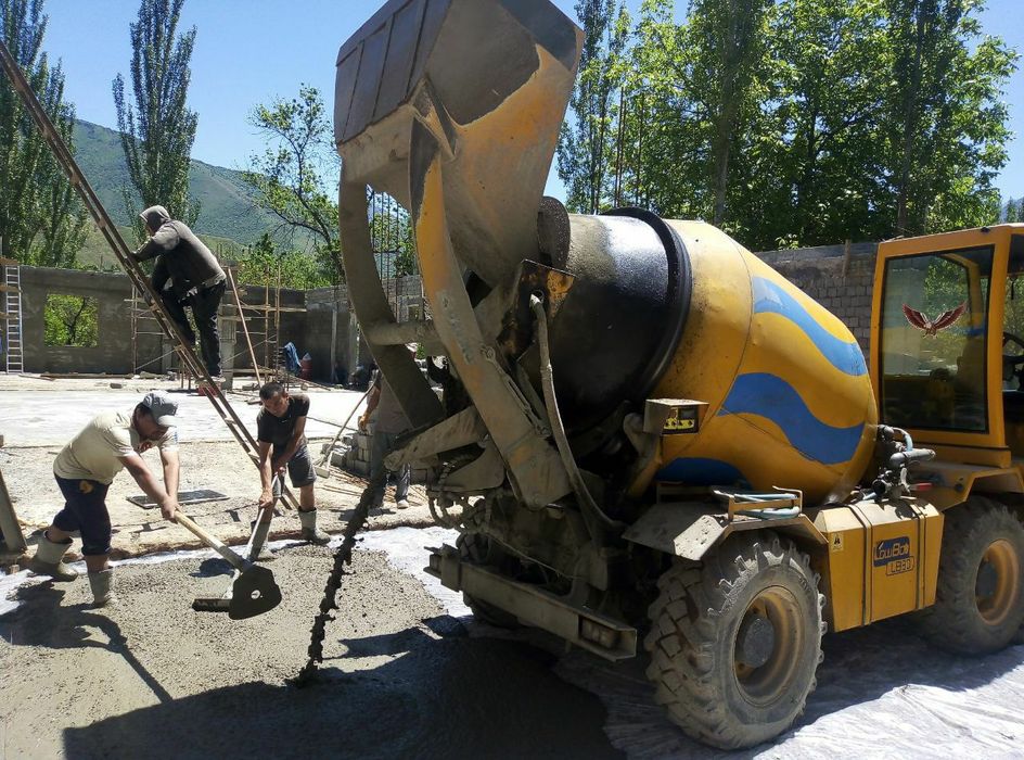 Виброферма для укладки бетона