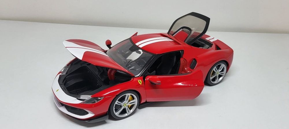 Machetă Ferrari 296 Gtb 1/18 Bburago