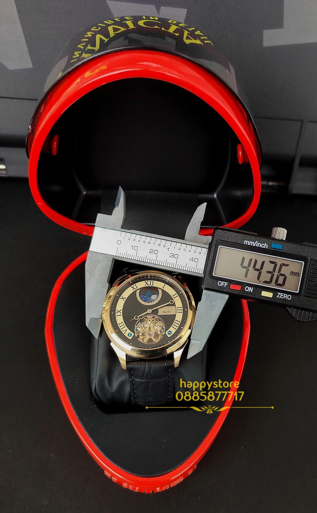 часовник INVICTA Art Classic Skeleton automatic 44 mm, Инвикта нов