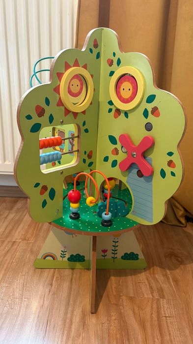 Centru de activitate de tip Montessori in forma de copac + CADOU