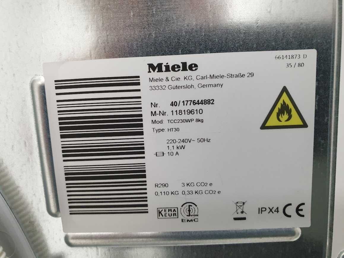 Miele T1 Сушилня с термопомпа Миеле 12м Гаранция
