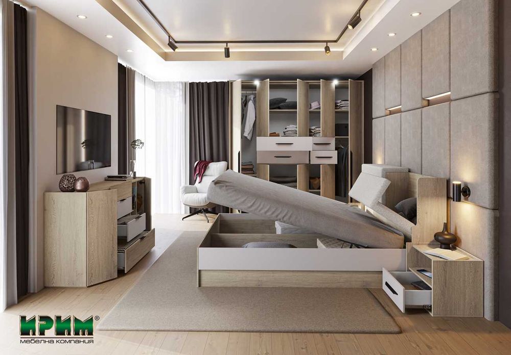 Спален комплект Сити 7090