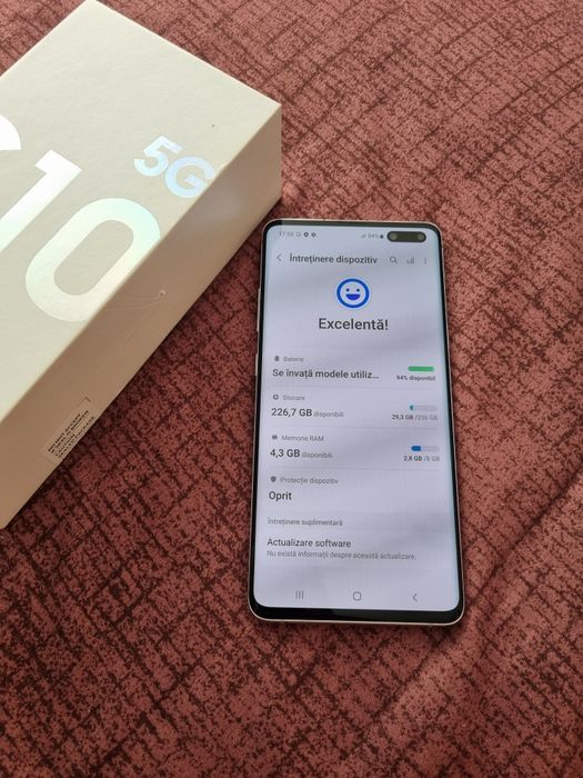 samsung s10 5g ca nou , 256gb