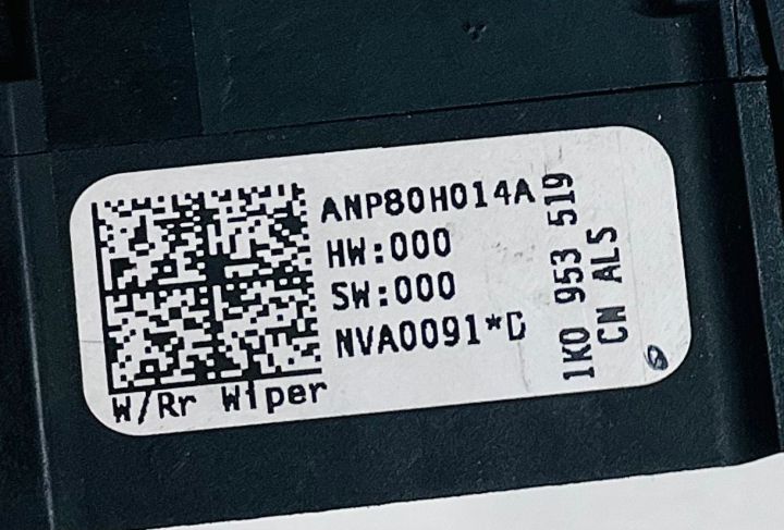 Maneta stergator Bloc lumini 1K0953519A / ANP80H014A / NVA0091*C Volk