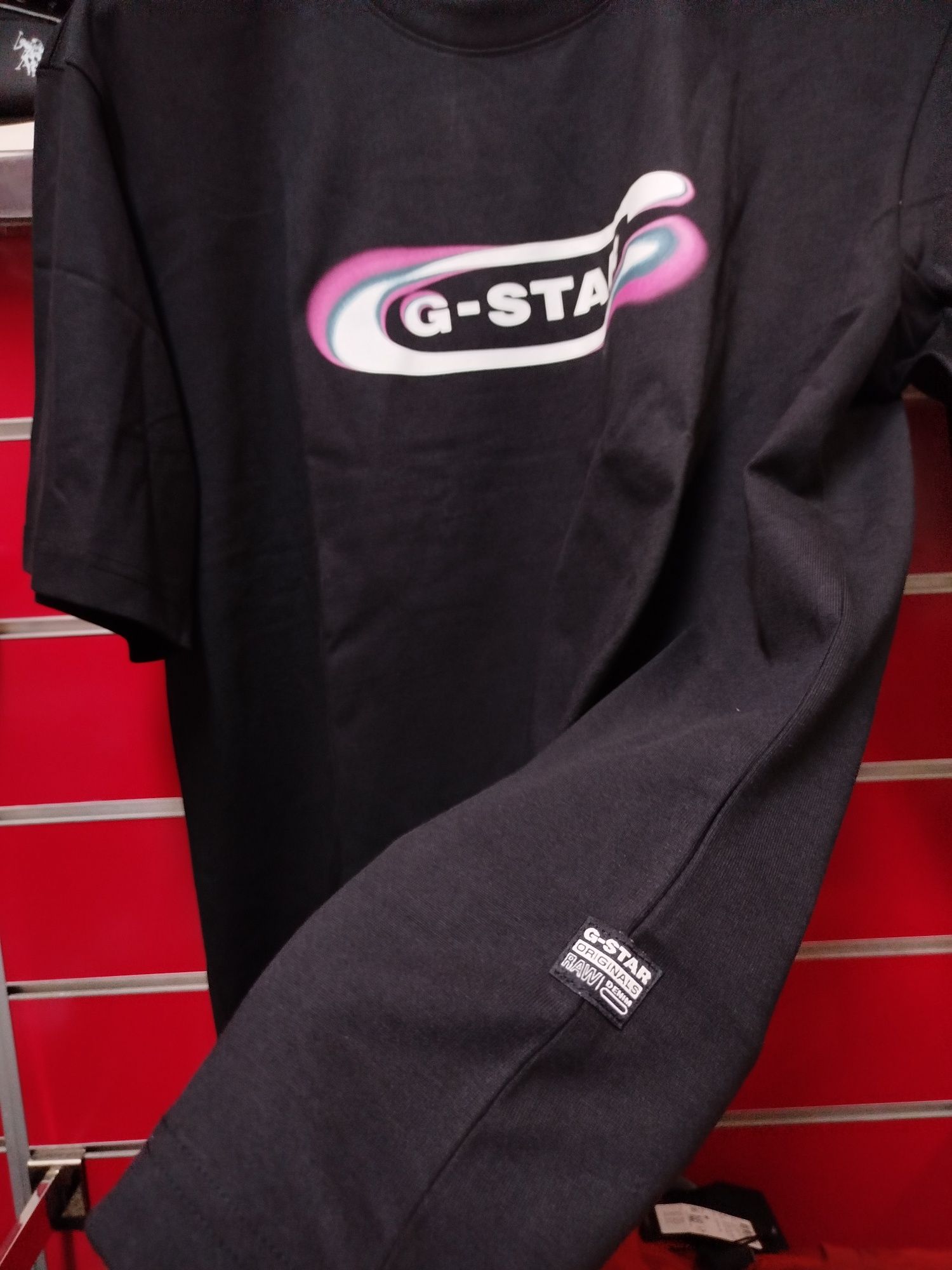 Оригинална тениска G-Star Raw Gradient L , XL oversize нова мъжка