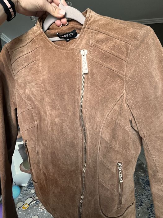 Geaca Morgan, din piele naturala, 36