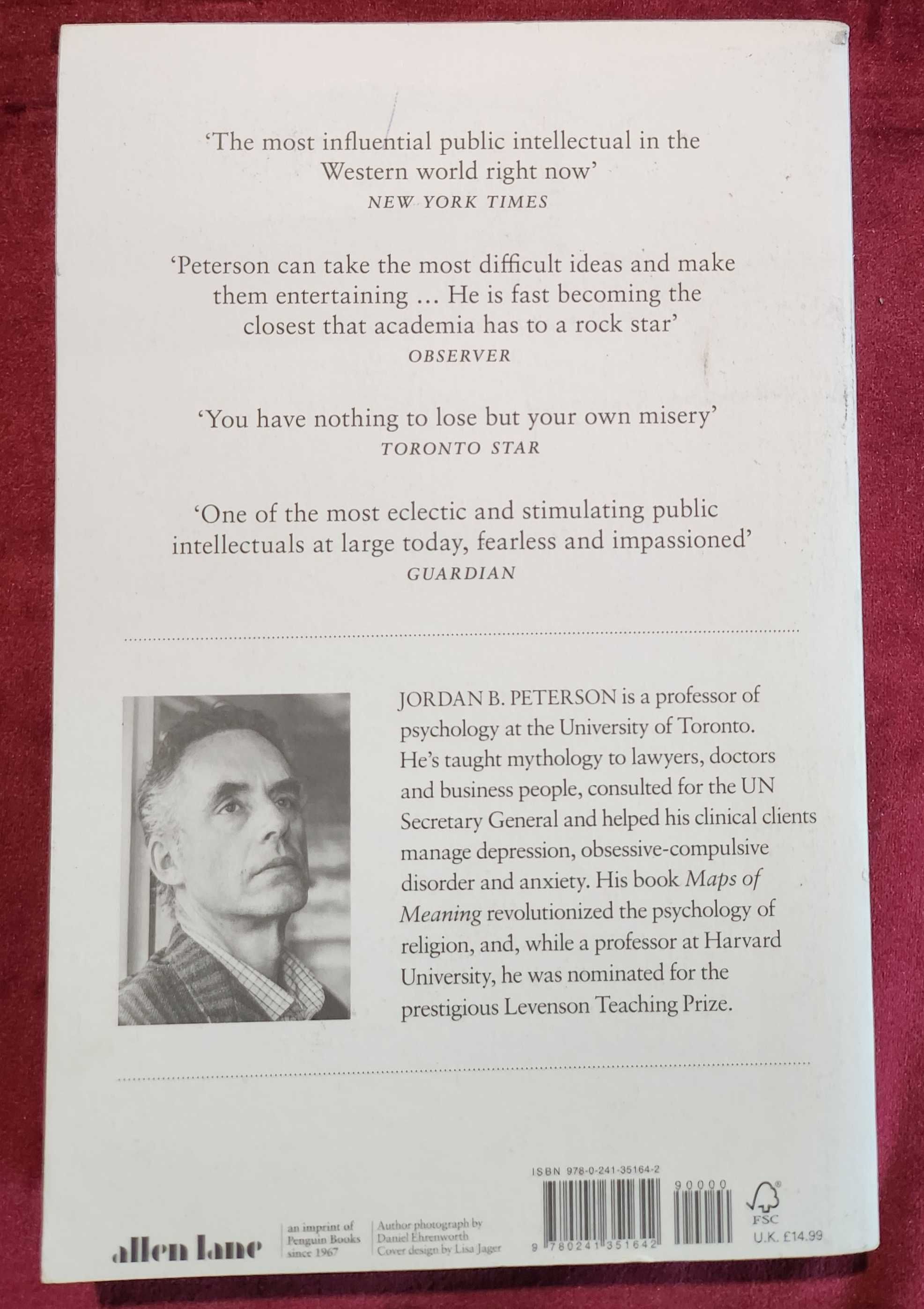 Jordan Peterson - 12 Rules For Life + Beyond Order [2 книги]