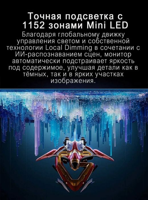 Xiomi G Pro 27Q - Mini Led 2k 180hhz - Отличный монитор