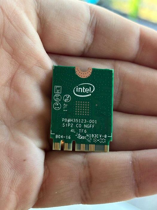 Placa de retea Lenovo wireless cu banda duala Bluetooth WiFi 3165NGW