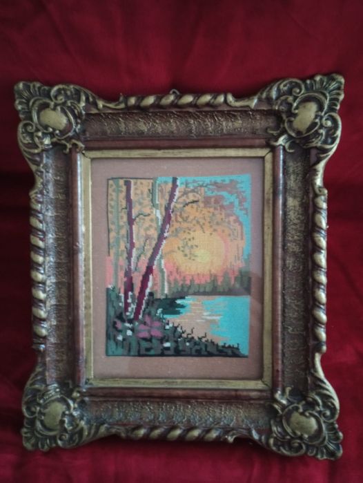 Goblene cusute si inramate ,vandute imreunau