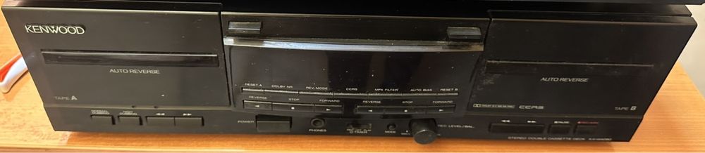 Double Stereo Casette Deck KENWOOD model KX-W4080 -
